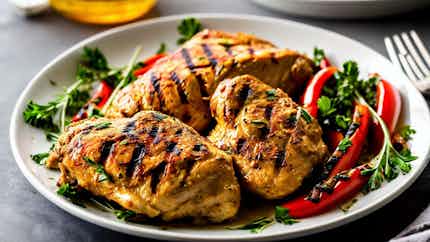 Cameroonian Style Grilled Chicken (Poulet Braisé)