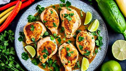 Caribbean Coconut Lime Chicken