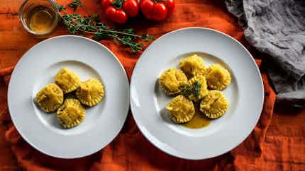 Cassava And Cornmeal Dumplings In Stew