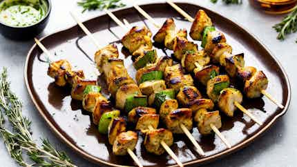 Celtic Knot Chicken Skewers
