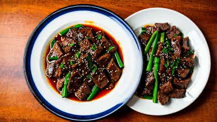 Chao Hao You Niu Rou (stir-fried Beef With Oyster Sauce)