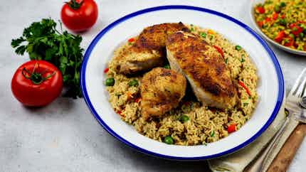 Chicken And Rice (liberian Style Chicken And Rice)