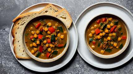 Chickpea and Vegetable Stew (Tajine de Légumes)