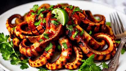 Chili Lime Grilled Octopus