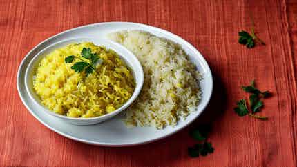 Citrusy Lemon Rice (shatkora Bhaat)
