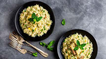 Citrusy Rice Pilaf With Meat (shatkora Biryani)
