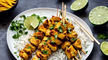 Coconut And Lime Chicken Satay