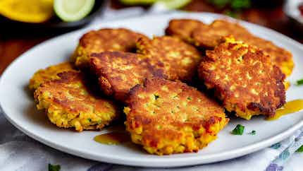 Cottage Cheese Fritters (chhena Jhili)