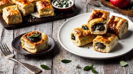 Countryside Charm: Dorset Pork And Apple Sausage Rolls With Caramelized Onion Chutney