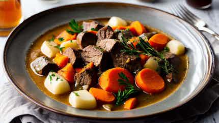 Countryside Comfort: Dorset Lamb Stew With Root Vegetables