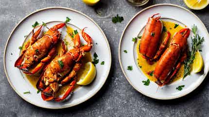 Creole-style Grilled Lobster