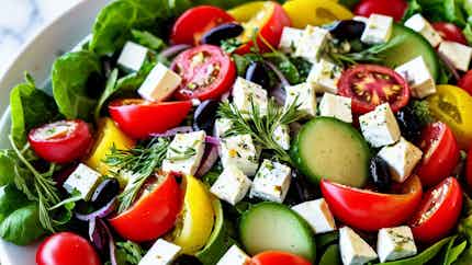 Cretan Sunshine Salad