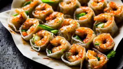 Crispy Shandong Shrimp Rolls