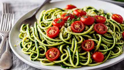 Dairy-free Zucchini Noodles With Tomato Sauce