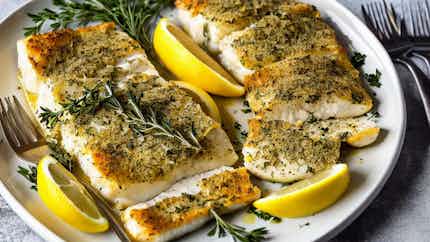 Diabetic-friendly Baked Cod With Lemon And Herbs
