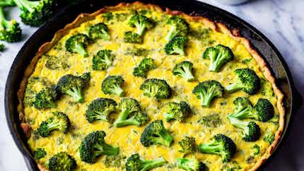 Diabetic-friendly Broccoli And Cheese Frittata
