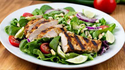 Diabetic-friendly Grilled Chicken Salad