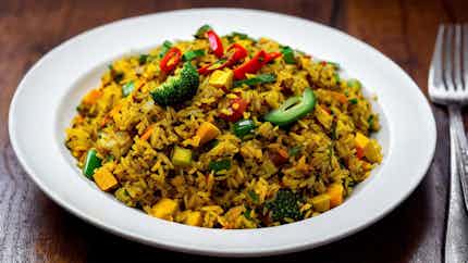 Dragon Vegetable Fried Rice