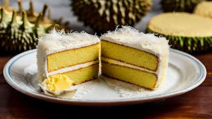 Durian Cake (kueh Durian)