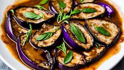 Eggplant in Garlic Sauce (蒜泥茄子)