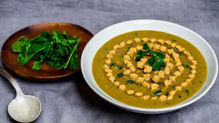 Egusi Soup With Coco Yam Dumplings (coco Yam Delight)