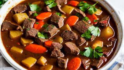 Eritrean Beef Soup (tsebhi Sga Selatta)
