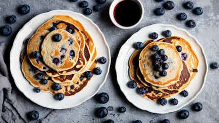 Finnish Blueberry Pancakes