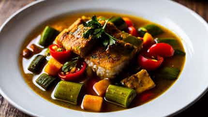 Fish With Okra Stew (calulu De Peixe)