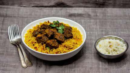 Flavorful Hyderabadi Dum Ka Gosht Biryani (Slow-cooked Lamb Biryani)