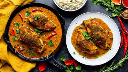 Flavorful Hyderabadi Dum Ka Murgh (Slow-cooked Chicken)