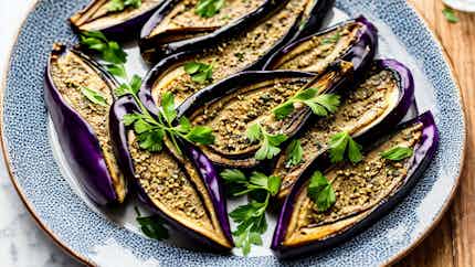 Fragrant Garlic Eggplant