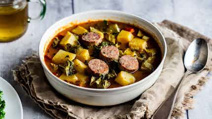 Franconian Sausage And Cabbage Stew