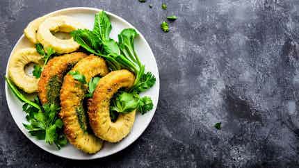 Fried Green Bananas (exotic Ifumbire)