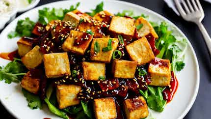 Fried Tofu And Pork (tokwa't Baboy)