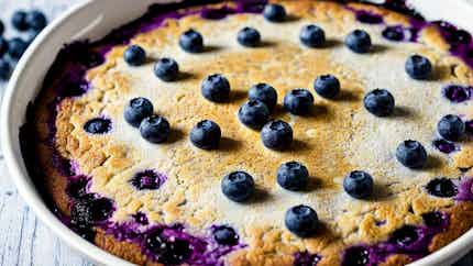 Fryske Blauwe Bessenpannenkoeken (frisian Blueberry Pancakes)