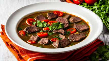 Gahori Tenga (assamese Style Beef Soup)