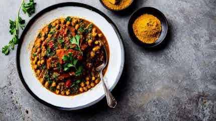 Ghormeh (spiced Lamb And Chickpea Curry)