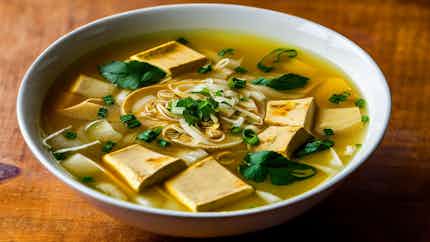 Golden Lotus Tofu Soup