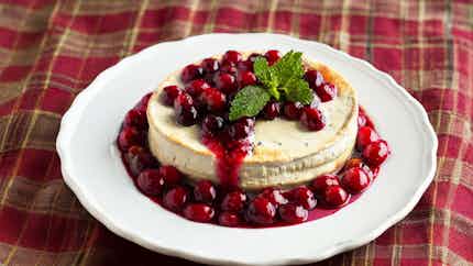 Gower's Baked Camembert With Cranberry Sauce