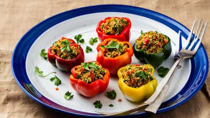 Gower's Stuffed Peppers With Quinoa