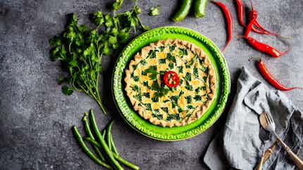 Green Curry Pie (thai-inspired Green Curry Pie)