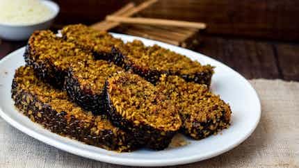 Grilled Glutinous Rice With Spiced Filling (pulut Panggang)