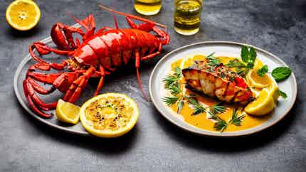 Grilled Lobster with Passionfruit Sauce (Homard grillé à la sauce fruit de la passion)