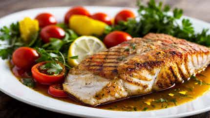 Grilled Red Snapper With Creole Sauce