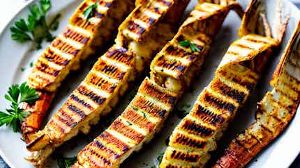 Grilled Spiny Lobster Tails With Garlic Butter