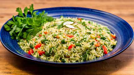 Herb Rice Salad (nasi Ulam)