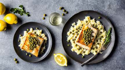 Hohenwestedt's Heavenly Haddock: Pan-fried Haddock With Lemon And Capers