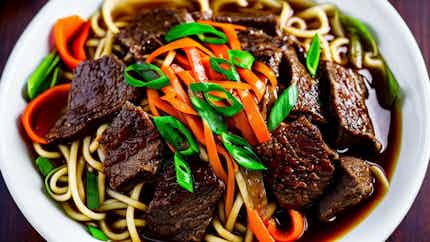 Hong Shao Niu Rou Mian (braised Beef With Noodles In Brown Sauce)
