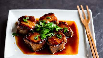 Hong Shao Zhuzhu (fragrant Manchu Braised Pork Knuckle)