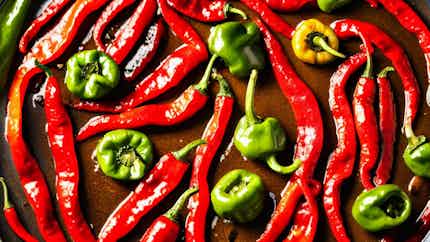 Hot Peppers In Oil